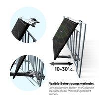 Balkonhalterung verstellbar