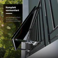Balkonhalterung verstellbar