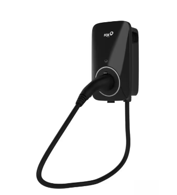(22KW) FoxEss Wallbox 3-Phasen 22KW 32A mit 6m Kabel Anschluss Typ 2 (A022KP1-E-2-WO-B)!