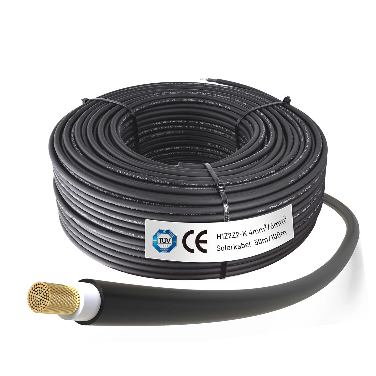 200m PV-Kabel 4mm2 schwarz